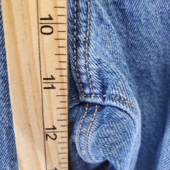 Old Navy Jeans Womens 14 Blue High-Rise OG Straight Secret Smooth Pockets Denim - Picture 6 of 12